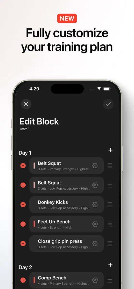 Evolve Training App — App Store screenshot 3