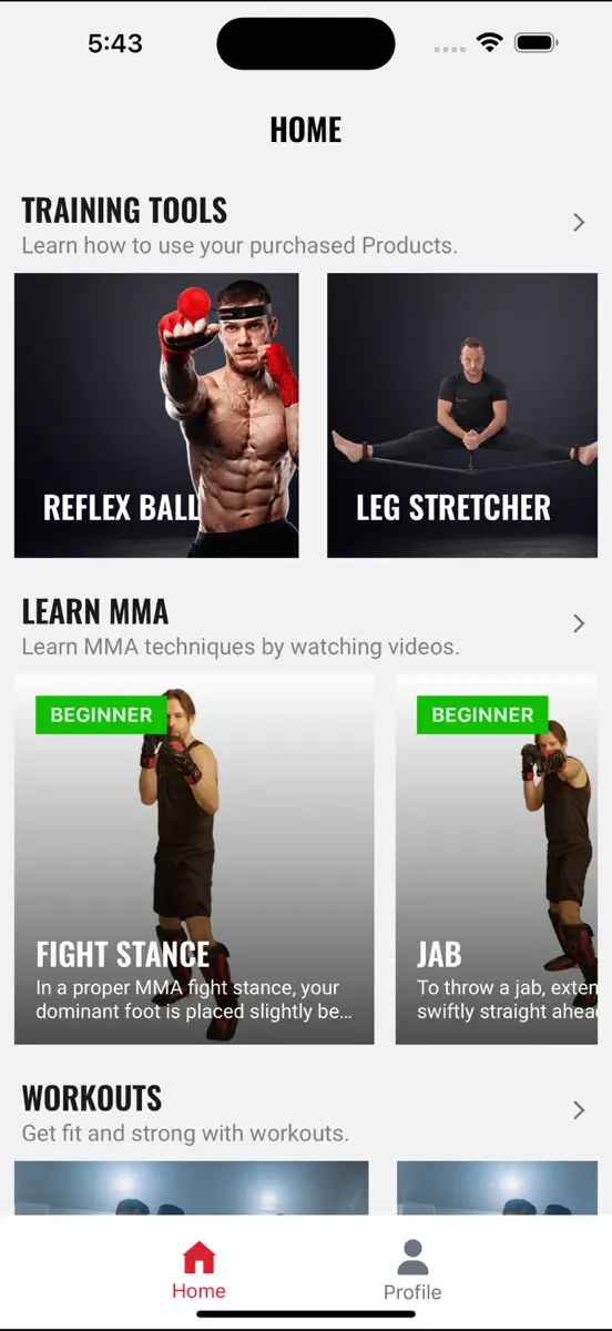 The Octagon by Champs MMA — App Store screenshot 2
