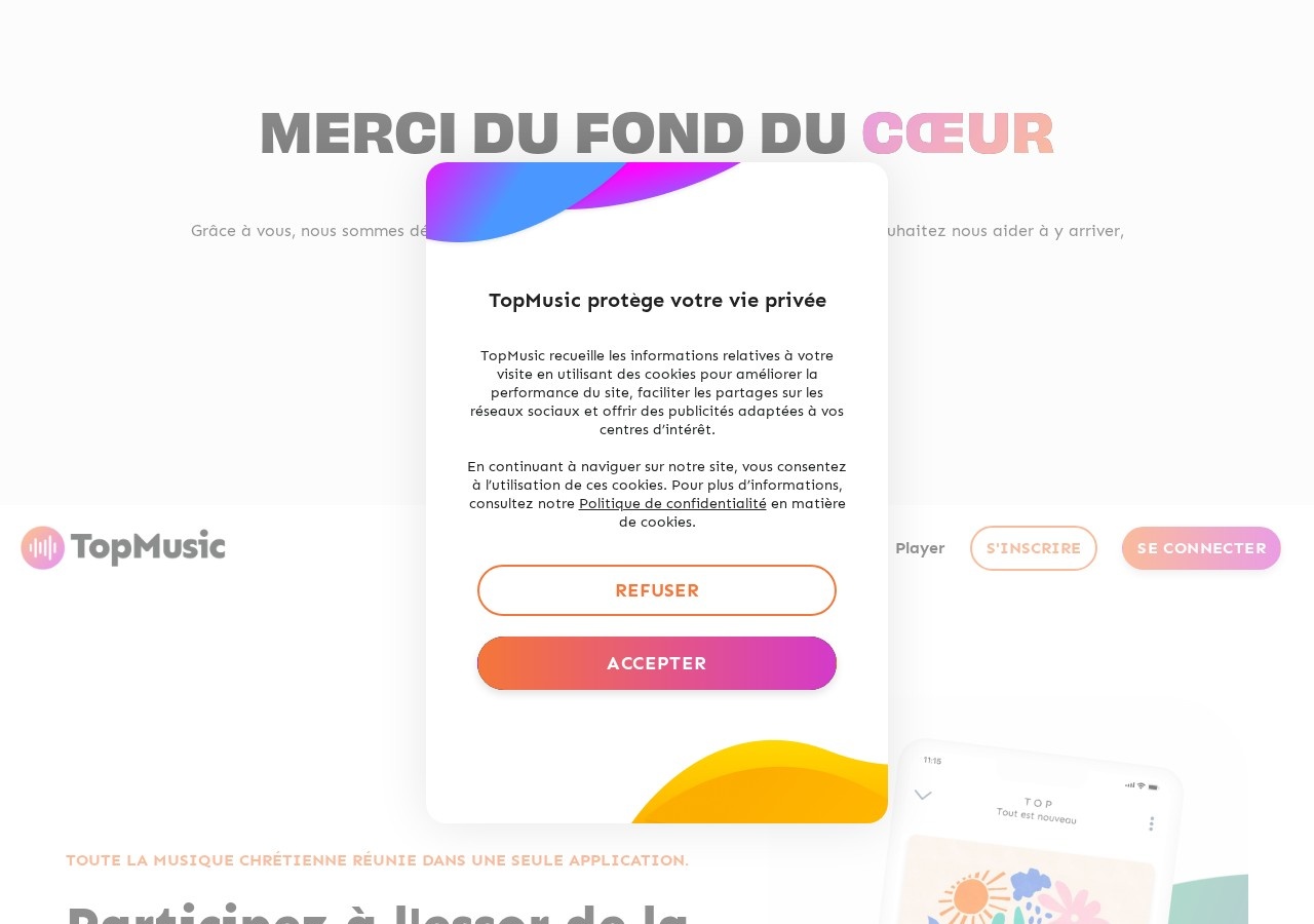 Top Music — public website snapshot